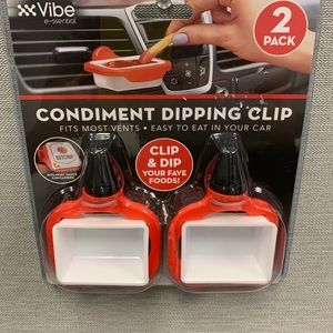 Condiment Dipping Clips